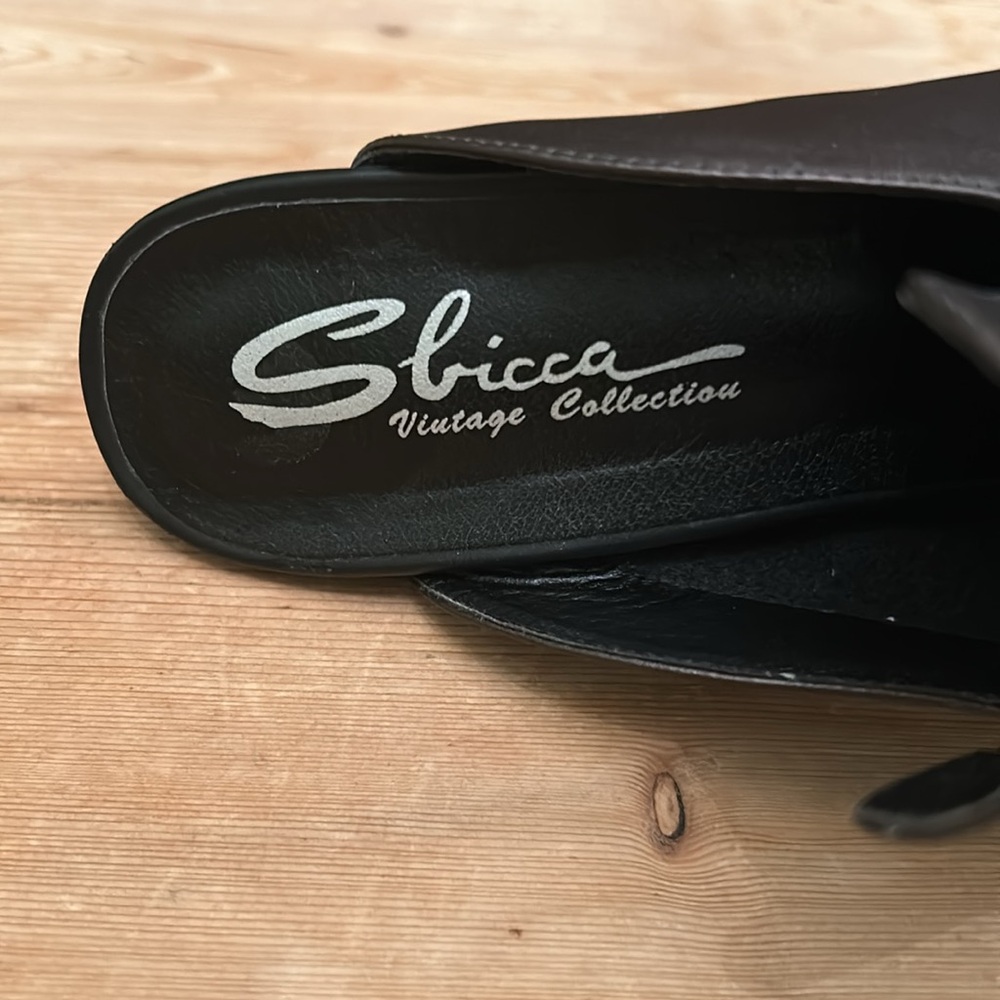 Bronz Leather mules - Picture 3 of 6